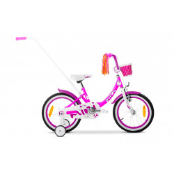 Rower Tabou Mini 12 różowo fioletowy