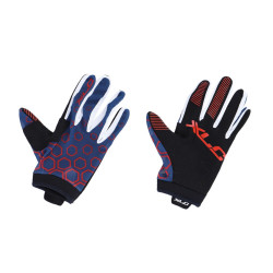 Rękawiczki pełne XLC MTB czerwony, rozmiar XL